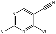 2,4-Dichloro-5-cyanopyrimidine Structural