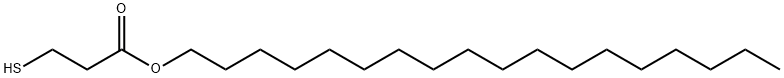 OCTADECYL 3-MERCAPTOPROPIONATE Structural