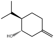 Cyclohexanol, 5-methylene-2-(1-methylethyl)-, (1S,2R)- (9CI) Structural