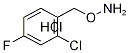 O-(2-Chloro-4-fluorobenzyl)hydroxylaMine hydrochloride Structural
