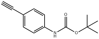 Carbamic acid, (4-ethynylphenyl)-, 1,1-dimethylethyl ester (9CI) Structural