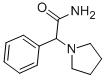 2-phenyl-2-pyrrolidin-1-ylacetamide Structural