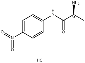 H-ALA-PNA HCL Structural