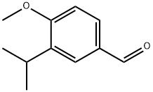 3-ISOPROPYL-4-METHOXYBENZOALDEHYDE Structural