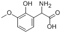 AMINO-(2-HYDROXY-3-METHOXY-PHENYL)-ACETIC ACID