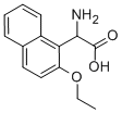 AMINO-(2-ETHOXY-NAPHTHALEN-1-YL)-ACETIC ACID Structural