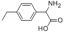 AMINO-(4-ETHYL-PHENYL)-ACETIC ACID Structural