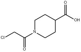 N-CHLOROACETYLISONIPECOTIC ACID Structural