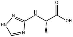 BETA-(1,2,4-TRIAZOL-3-YL)-DL-ALANINE Structural