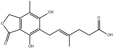 O-Desmethyl Mycophenolic Acid Structural