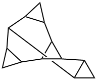 Hexacyclo[4.4.3.02,4.05,7.08,10.011,13]tridecane Structural