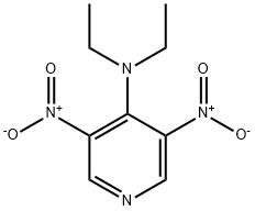 3,5-DINITRO-4-DIETHYLAMINOPYRIDINE Structural