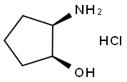 CIS-2-AMINO-CYCLOPENTANOL HYDROCHLORIDE Structural