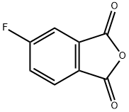 5-Fluoro-1,3-isobenzofurandione Structural