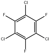 1,3,5-Trichloro-2,4,6-trifluorobenzene Structural