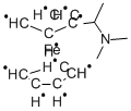 (+/-)-N,N-DIMETHYL-1-FERROCENYLETHYLAMINE Structural