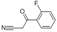 3-(2-Fluorophenyl)-3-oxopropionitrile Structural