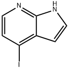 4-IODO-7-AZAINDOLE Structural