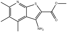 methyl 3-amino-4,5,6-trimethylthieno[2,3-b]pyridine-2-carboxylate