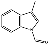 3-METHYL-INDOLE-1-CARBALDEHYDE Structural