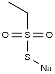 S-SODIUM ETHANETHIOSULFONATE Structural