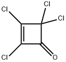 tetrachlorocyclobut-2-enone Structural