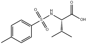 Valine,N-[(4-methylphenyl)sulfonyl]- Structural