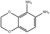 1,2-Diamino-3,4-ethylenedioxybenzene Structural