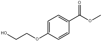 4-(2-HYDROXYETHOXY)BENZOIC ACID METHYL ESTER Structural