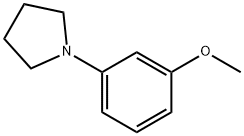 1-(3-METHOXY-PHENYL)-PYRROLIDINE Structural