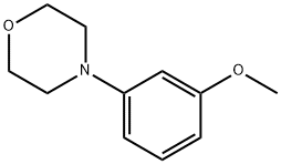 4-(3-Methoxyphenyl)morpholine Structural