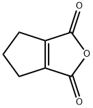 1-CYCLOPENTENE-1,2-DICARBOXYLIC ANHYDRIDE Structural