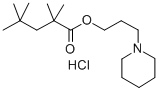 3-Piperidinopropyl 2,2,4,4-tetramethylvalerate hydrochloride