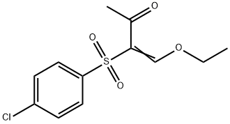 3-((4-CHLOROPHENYL)SULFONYL)-4-ETHOXYBUT-3-EN-2-ONE