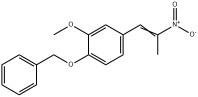 1-(4-BENZYLOXY-3-METHOXYPHENYL)-2-NITROPROPENE Structural