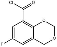 6-FLUORO-1,3-BENZODIOXENE-8-CARBONYL CHLORIDE