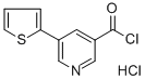 5-(2-THIENYL)NICOTINOYL CHLORIDE HYDROCHLORIDE Structural