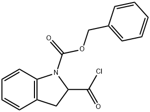 BENZYL 2-(CHLOROCARBONYL)-1-INDOLINECARBOXYLATE