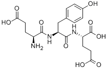 H-GLU-TYR-GLU-OH Structural