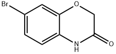 7-Bromo-2H-benzo[b][1,4]oxazin-3(4H)-one Structural