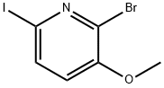 2-BROMO-6-IODO-3-METHOXYPYRIDINE Structural