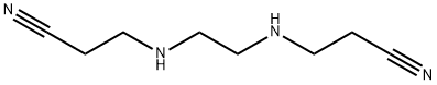 3,3'-(ethylenediimino)bispropiononitrile  Structural