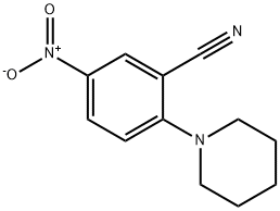 5-NITRO-2-PIPERIDINOBENZENECARBONITRILE