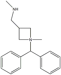 1-(DIPHENYLMETHYL)-N,N-DIMETHYL-3-AZETIDINEMETHANAMINE Structural