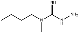 Hydrazinecarboximidamide, N-butyl-N-methyl- (9CI) Structural