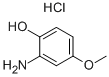 2-amino-4-methoxyphenol hydrochloride   