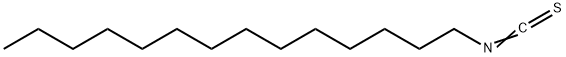 TETRADECYL ISOTHIOCYANATE Structural