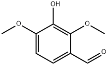 3-hydroxy-2,4-dimethoxybenzaldehyde Structural