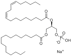 1-PALMITOYL-2-LINOLEOYL-SN-GLYCERO-3-PHOSPHATE (MONOSODIUM SALT)