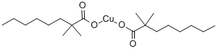 copper(2+) 2,2-dimethyloctanoate     